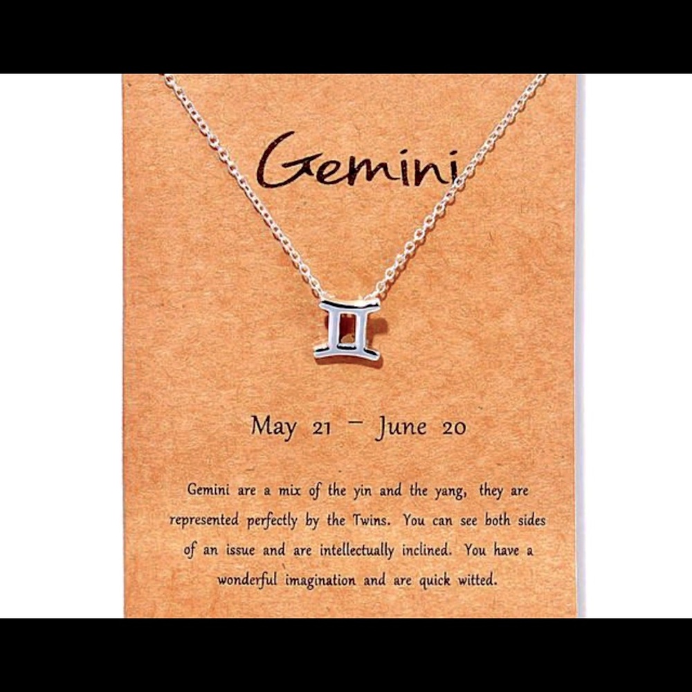 Gemini necklace ♊️